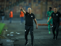 Head Coach Hossam Hassan of Egypt is present during the Africa Cup of Nations Qualifiers 2025, match number 61, between Egypt and Mauritania...