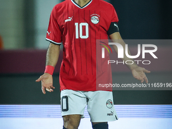 Mohamed Salah of Egypt participates in the Africa Cup of Nations Qualifiers 2025, match number 61, between Egypt and Mauritania at Cairo Int...