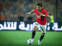 Omar Marmoush of Egypt participates in the Africa Cup of Nations Qualifiers 2025, match number 61, between Egypt and Mauritania at Cairo Int...