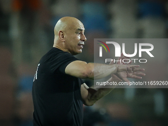 Head Coach Hossam Hassan of Egypt is present during the Africa Cup of Nations Qualifiers 2025 match number 61 between Egypt and Mauritania a...