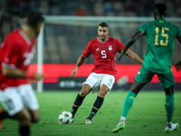 Ramy Rabia of Egypt participates in the Africa Cup of Nations qualifiers 2025, match number 61, between Egypt and Mauritania at Cairo Intern...