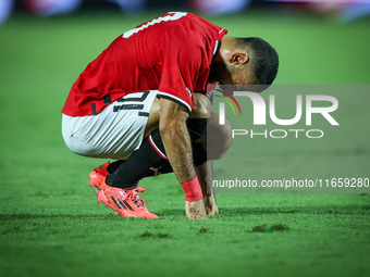 Mohamed Salah of Egypt participates in the Africa Cup of Nations Qualifiers 2025, match number 61, between Egypt and Mauritania at Cairo Int...