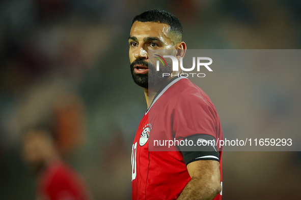 Mohamed Salah of Egypt participates in the Africa Cup of Nations Qualifiers 2025, match number 61, between Egypt and Mauritania at Cairo Int...