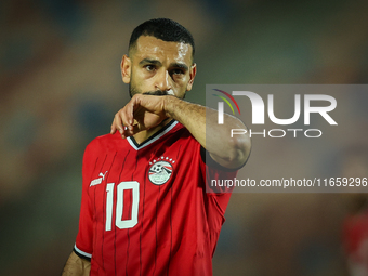 Mohamed Salah of Egypt participates in the Africa Cup of Nations Qualifiers 2025, match number 61, between Egypt and Mauritania at Cairo Int...