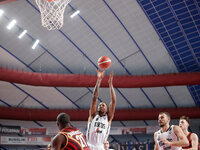 Will Clyburn of Virtus Bologna participates in the Italian LBA basketball championship match between Umana Reyer Venezia and Virtus Segafred...