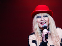 Singer Maryla Rodowicz during the concert in Wadowice, Poland on October 12, 2024. (