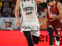 Marco Belinelli of Virtus Bologna participates in the Italian LBA basketball championship match between Umana Reyer Venezia and Virtus Segaf...