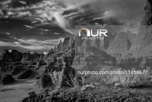 Badlands National Park encompasses more than 244,000 acres in the southwest corner of South Dakota. It is known for jagged peaks, wind-erode...