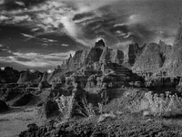 Badlands National Park encompasses more than 244,000 acres in the southwest corner of South Dakota. It is known for jagged peaks, wind-erode...