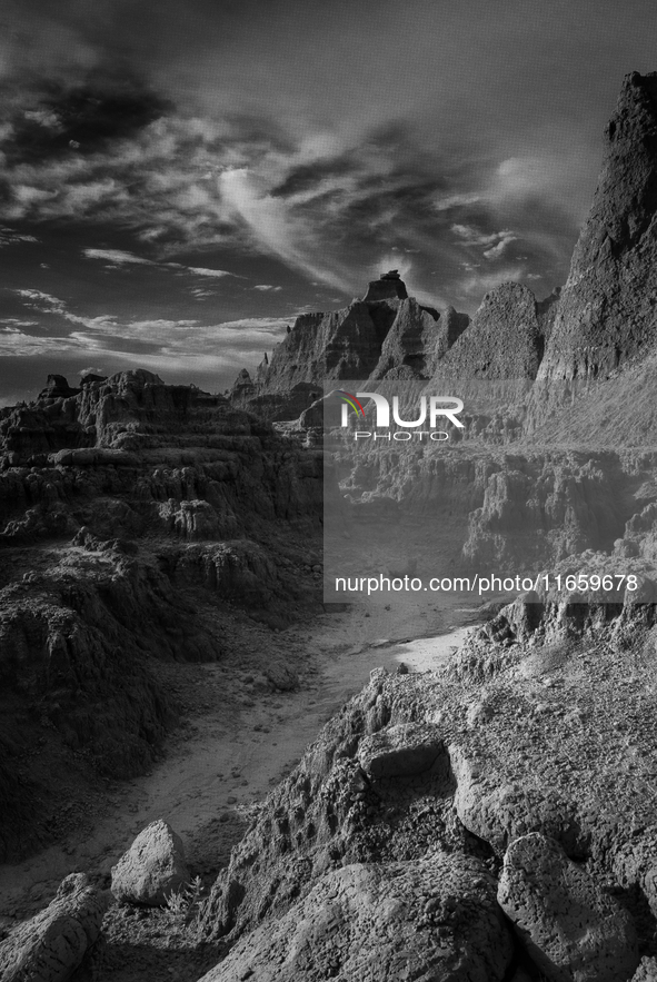 Badlands National Park encompasses more than 244,000 acres in the southwest corner of South Dakota. It is known for jagged peaks, wind-erode...