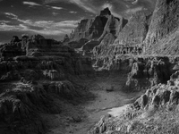 Badlands National Park encompasses more than 244,000 acres in the southwest corner of South Dakota. It is known for jagged peaks, wind-erode...