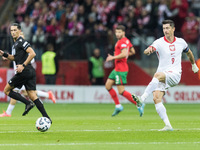 Robert Lewandowski  during UEFA Nations League match Poland vs Portugal in Warsaw Poland on 12 October 2024. (