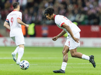 Maximillian Oyedele  during UEFA Nations League match Poland vs Portugal in Warsaw Poland on 12 October 2024. (