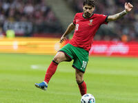 Ruben Neves  during UEFA Nations League match Poland vs Portugal in Warsaw Poland on 12 October 2024. (