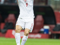 Robert Lewandowski  during UEFA Nations League match Poland vs Portugal in Warsaw Poland on 12 October 2024. (