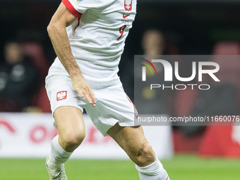 Robert Lewandowski  during UEFA Nations League match Poland vs Portugal in Warsaw Poland on 12 October 2024. (