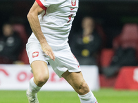 Robert Lewandowski  during UEFA Nations League match Poland vs Portugal in Warsaw Poland on 12 October 2024. (