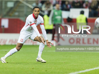 Michael Ameyaw  during UEFA Nations League match Poland vs Portugal in Warsaw Poland on 12 October 2024. (