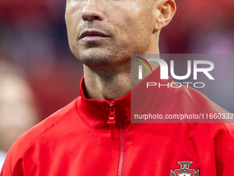 Cristiano Ronaldo  during the  UEFA Nations League 2024 League A Group A1 match between Poland and Portugal , at the PGE Narodowy in Warsaw,...