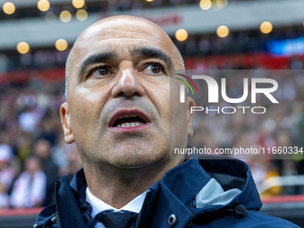 Roberto Martínez during the  UEFA Nations League 2024 League A Group A1 match between Poland and Portugal , at the PGE Narodowy in Warsaw, P...