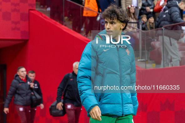 Joao Felix  during the  UEFA Nations League 2024 League A Group A1 match between Poland and Portugal , at the PGE Narodowy in Warsaw, Poland...