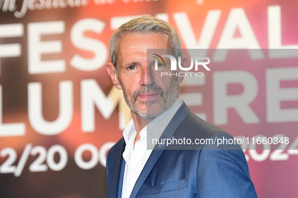 Portrait of actor Lambert Wilson at the opening night of the Lumiere festival in Lyon, France, on October 12, 2024. 