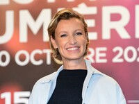 Portrait of actress Alexandra Lamy at the opening night of the Lumiere festival in Lyon, France, on October 12, 2024. (