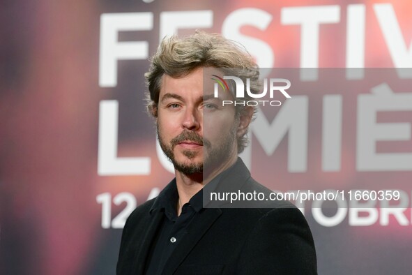 Portrait of Alban Teurlai at the opening night of the Lumiere festival in Lyon, France, on October 12, 2024. 