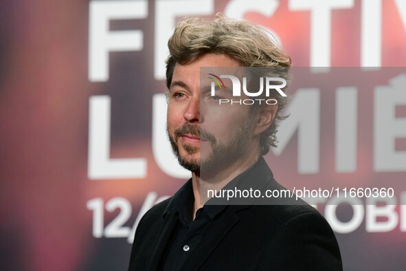 Portrait of Alban Teurlai at the opening night of the Lumiere festival in Lyon, France, on October 12, 2024. 