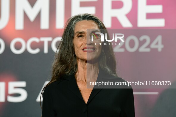 Portrait of Angela Molina at the opening night of the Lumiere festival in Lyon, France, on October 12, 2024. 