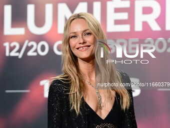 Portrait of actress Vanessa Paradis at the opening night of the Lumiere festival in Lyon, France, on October 12, 2024. (