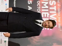 Portrait of actor Benicio Del Toro at the opening night of the Lumiere festival in Lyon, France, on October 12, 2024. (