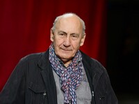 Portrait of actor Philippe Morier Genoud at the opening night of the Lumiere festival in Lyon, France, on October 12, 2024. (