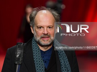 Portrait of actor Denis Podalydes at the opening night of the Lumiere festival in Lyon, France, on October 12, 2024. (