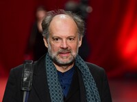 Portrait of actor Denis Podalydes at the opening night of the Lumiere festival in Lyon, France, on October 12, 2024. (