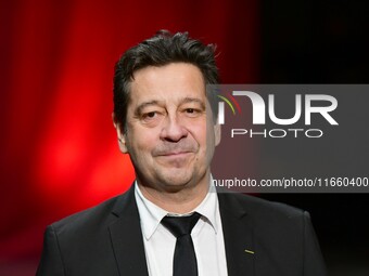 Portrait of Laurent Gerra at the opening night of the Lumiere festival in Lyon, France, on October 12, 2024. (