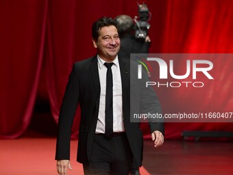 Portrait of Laurent Gerra at the opening night of the Lumiere festival in Lyon, France, on October 12, 2024. (