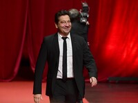 Portrait of Laurent Gerra at the opening night of the Lumiere festival in Lyon, France, on October 12, 2024. (