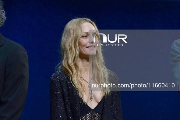 Portrait of actress Vanessa Paradis at the opening night of the Lumiere festival in Lyon, France, on October 12, 2024. 