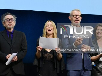 Portrait of actress Vanessa Paradis at the opening night of the Lumiere festival in Lyon, France, on October 12, 2024. (