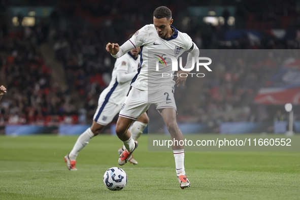 Trent Alexander-Arnold of England plays during the football game between England and Greece for the UEFA Nations League 2024/25 League B Gro...