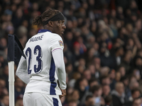 Noni Madueke of England participates in the football game between England and Greece for the UEFA Nations League 2024/25 League B Group B2 m...