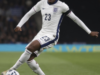 Noni Madueke of England plays during the football game between England and Greece for the UEFA Nations League 2024/25 League B Group B2 matc...