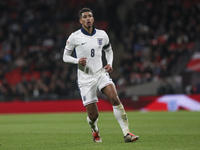 Jude Bellingham of England participates in the football game between England and Greece for the UEFA Nations League 2024/25 League B Group B...