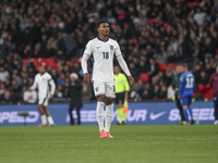 Ollie Watkins of England participates in the football game between England and Greece for the UEFA Nations League 2024/25 League B Group B2...