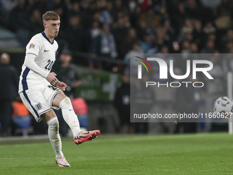 Cole Palmer of England participates in the football game between England and Greece for the UEFA Nations League 2024/25 League B Group B2 ma...