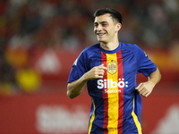 Pedri central midfield of Spain and FC Barcelona during the warm-up before the UEFA Nations League 2024/25 League A Group A4 match between S...