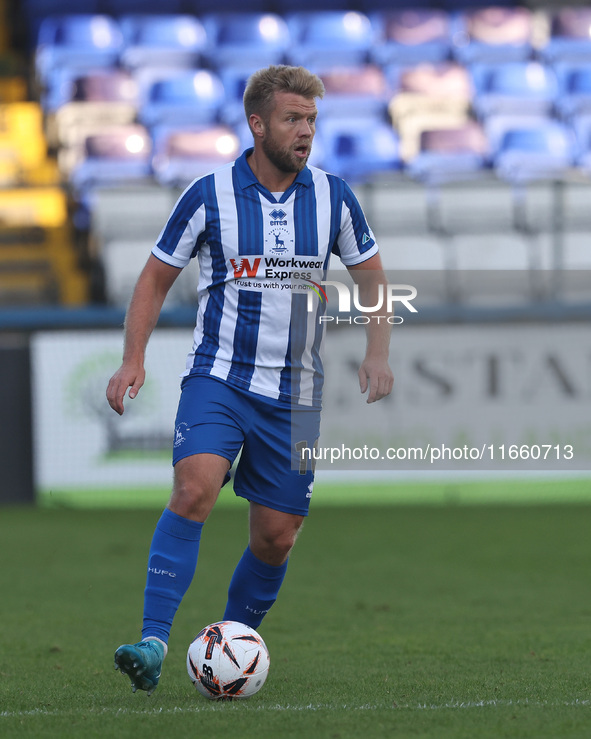 Nicky Featherstone of Hartlepool United participates in the FA Cup Fourth Qualifying Round match between Hartlepool United and Brackley Town...