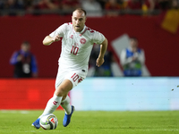 Christian Eriksen central midfield of Denmark and Manchester United during the UEFA Nations League 2024/25 League A Group A4 match between S...