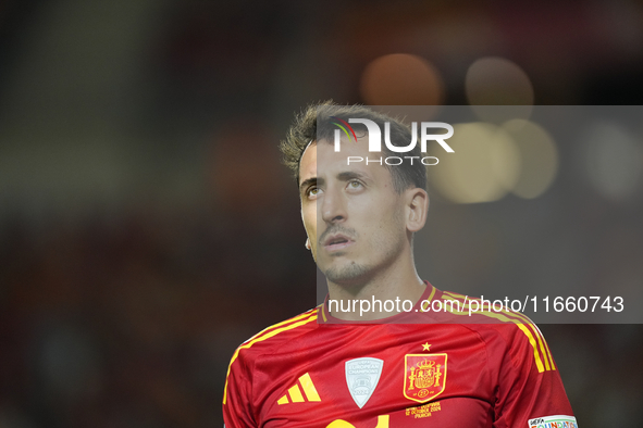 Mikel Oyarzabal centre-forward of Spain and Real Sociedad during the UEFA Nations League 2024/25 League A Group A4 match between Spain and D...